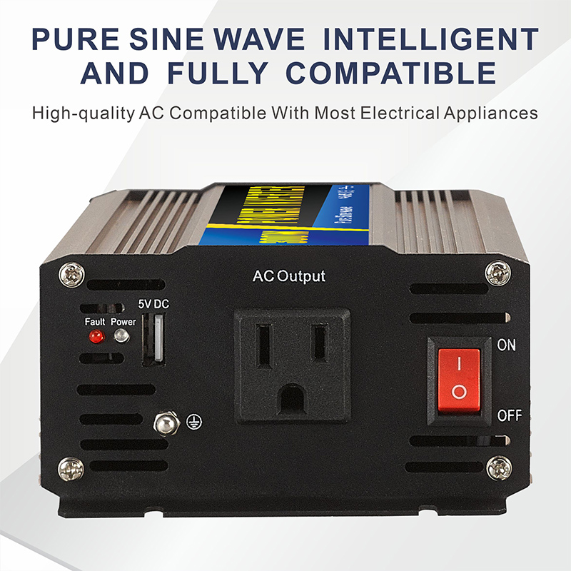 WSTP 300w AC Power Inverter Solar Pure Sine Wave